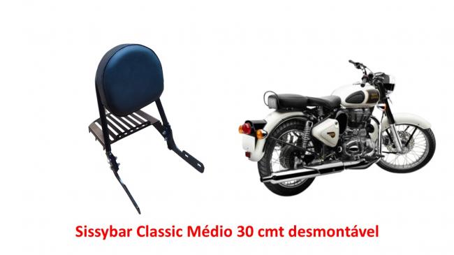 Sissybar Médio 30 cmt desmontável