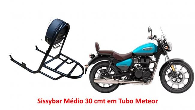 Sissybar Médio 30 cmt Tubular