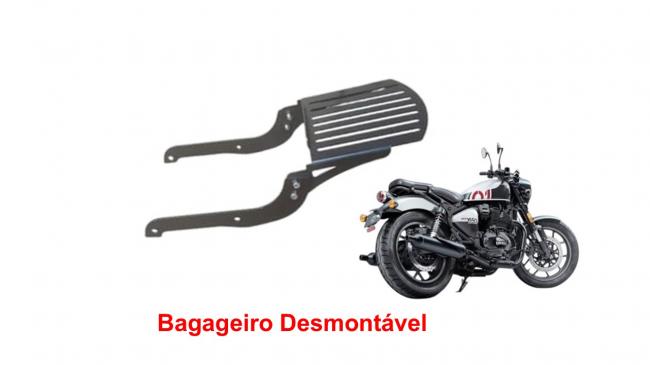 Bagageiro desmontável chapa