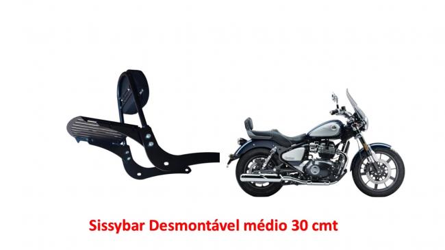 Sissybar Desmontável Médio 30 cmt