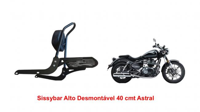 Sissybar Desmontável alto 40 cmt