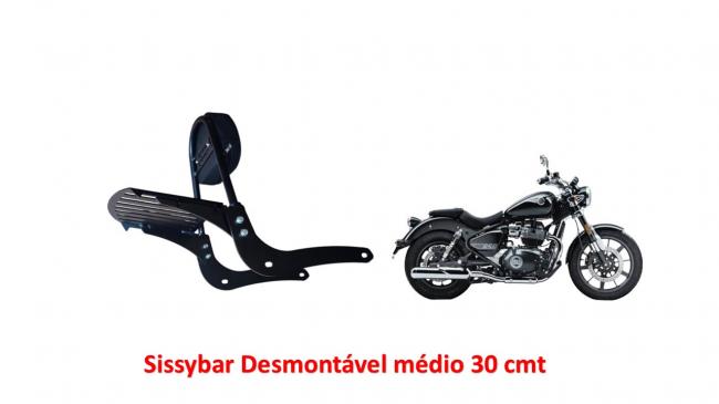 Sissybar Desmontável Médio 30 cmt