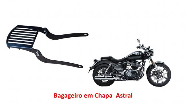 Bagageiro desmontável em chapa