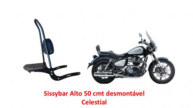 Sissybar Desmontável Alto 50 cmt