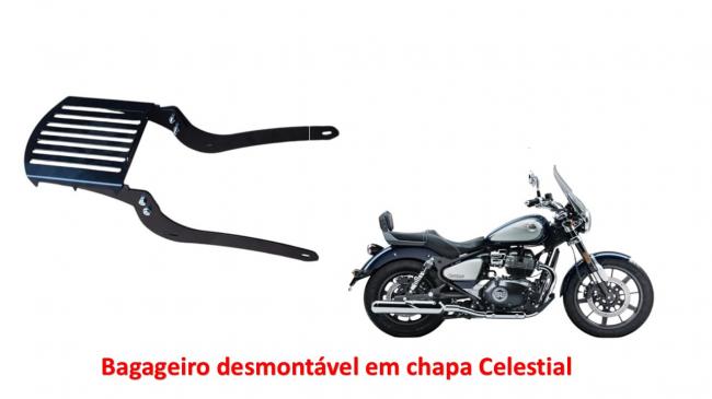 Bagageiro desmontável em chapa