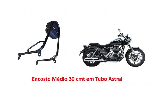 Encosto Tubular Médio 30 cmt