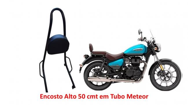 Encosto alto tubular 50 cmt