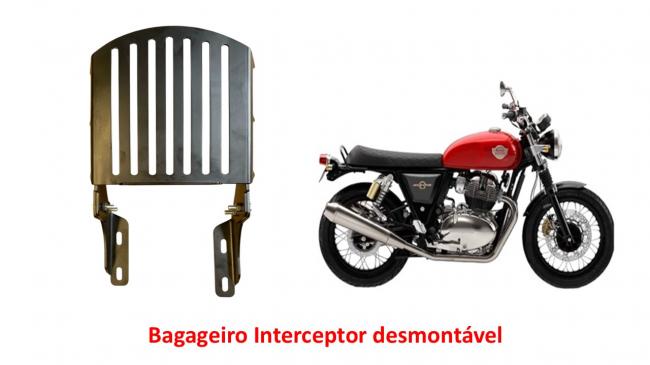 Bagageiro desmontável em chapa
