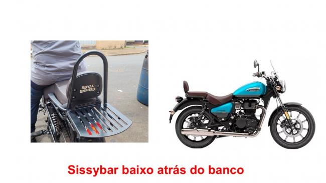 Sissybar Médio atrás do Banco