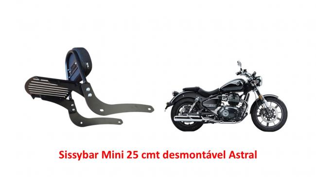 Sissybar Desmontável Mini 25 cmt