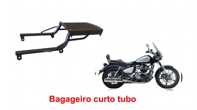 Bagageiro Tubo Chapa Curto