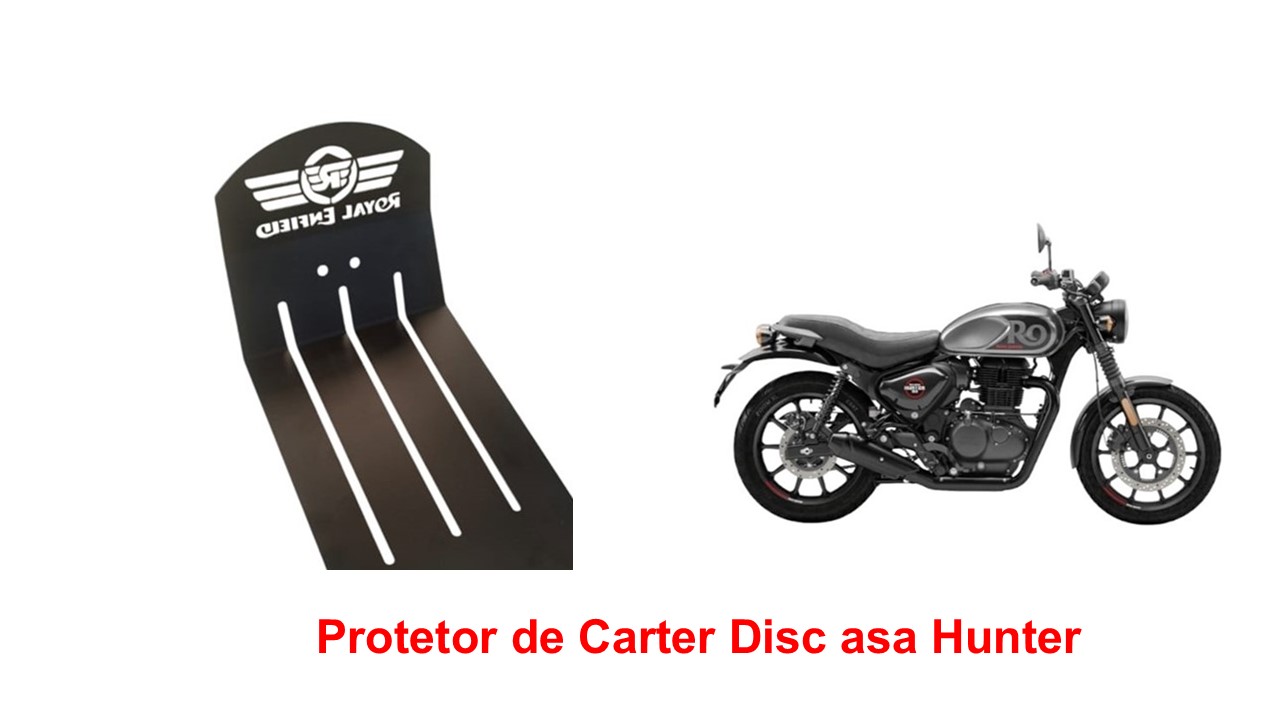 Protetor de Carter Hunter 350  - Mod Asa