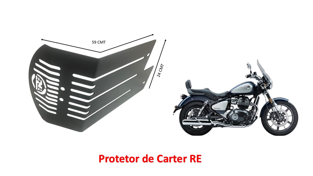 Protetor de Carter Super Meteor 650 Celestial - Mod RE