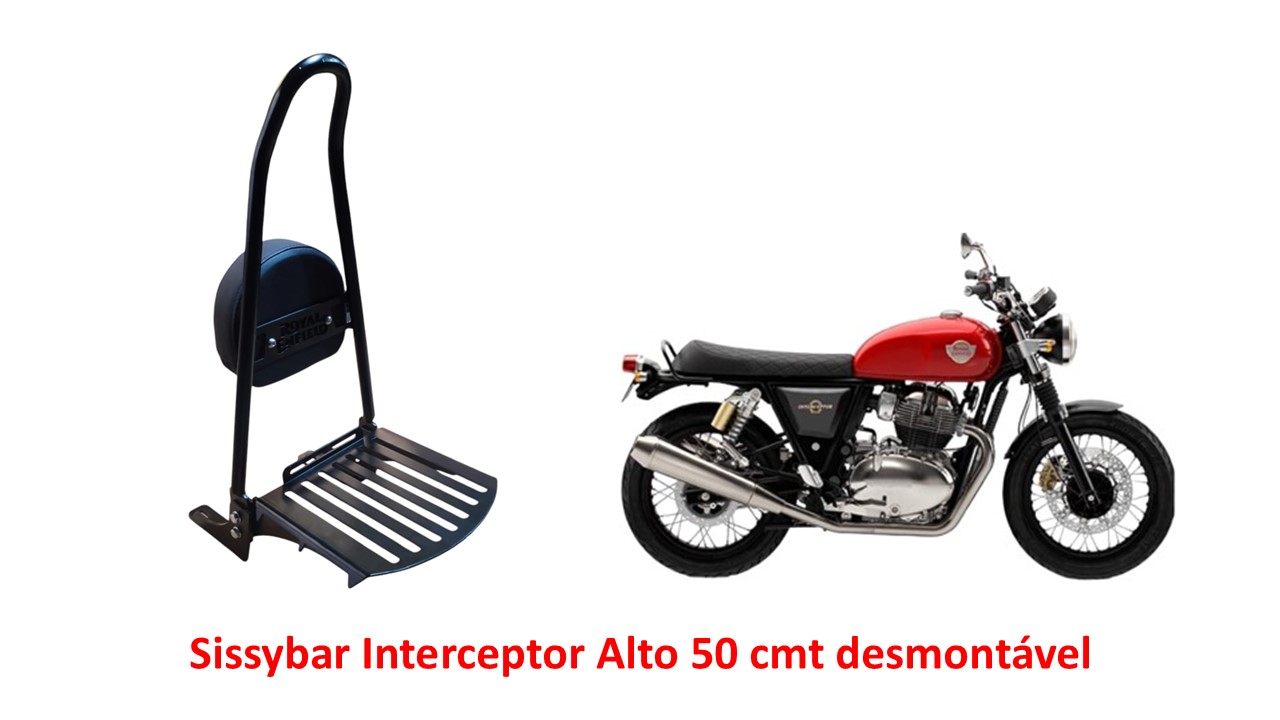 Sissybar Desmontável Alto 50 cmt Bear 650