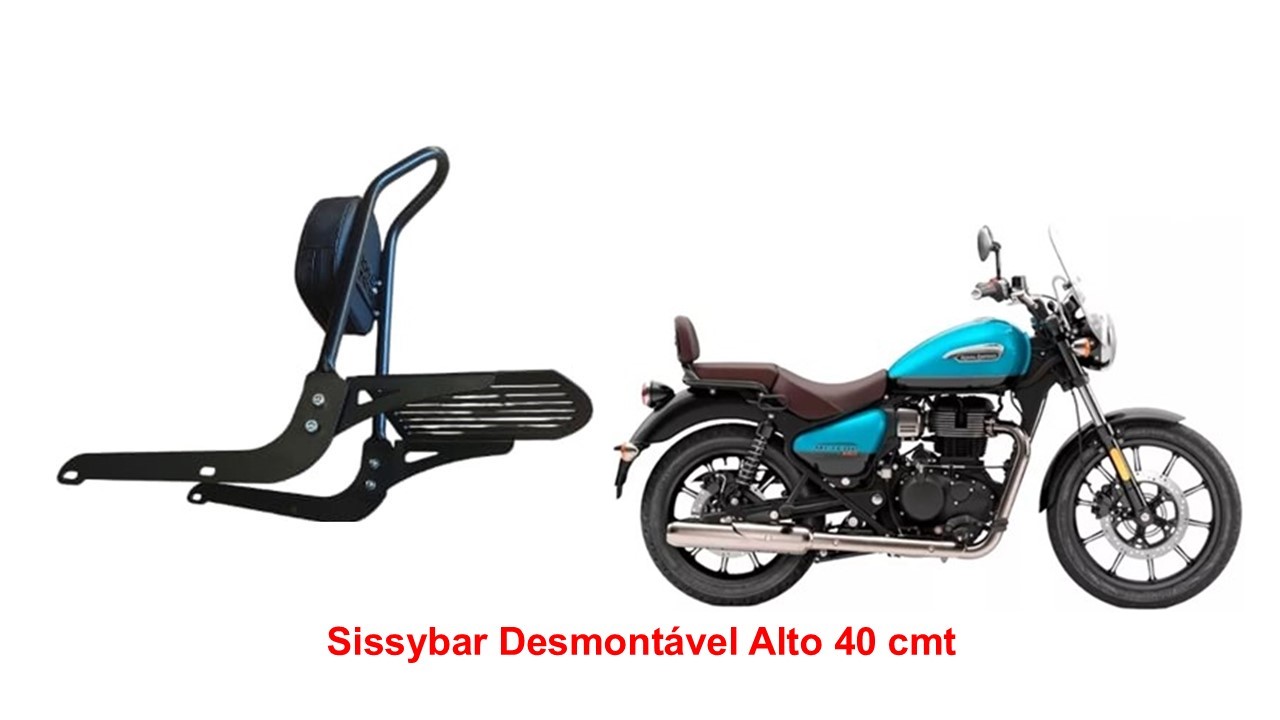 Sissybar Desmontável alto 40 cmt Stellar 350