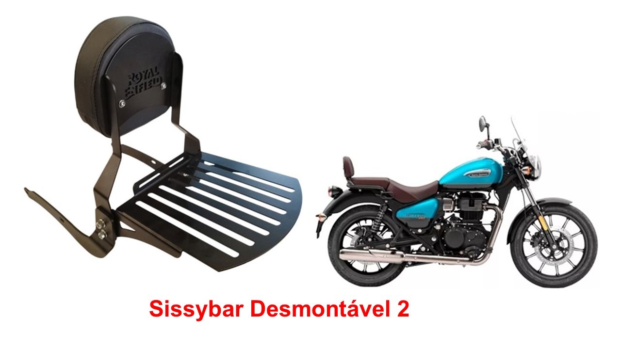Sissybar Desmontável 2 Meteor 350 Stellar
