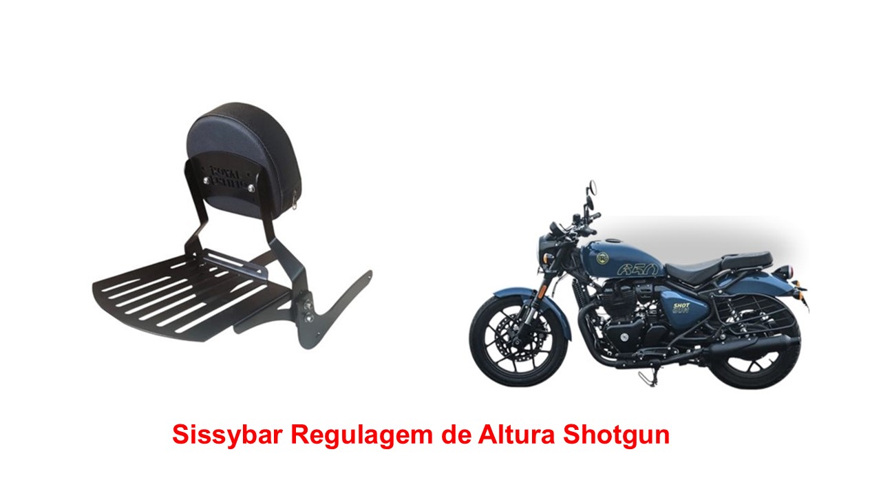 Sissybar Desmontável Shotgun 650