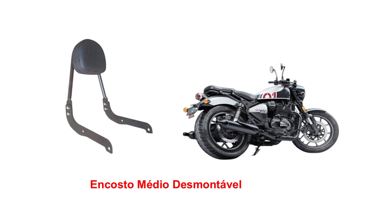 Encosto Desmontável Médio Shotgun 650