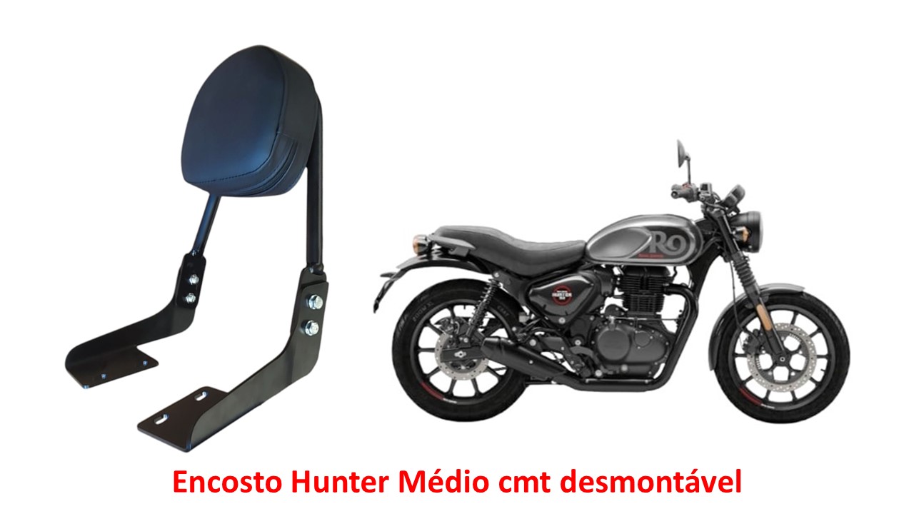 Encosto Desmontável Médio Hunter 350
