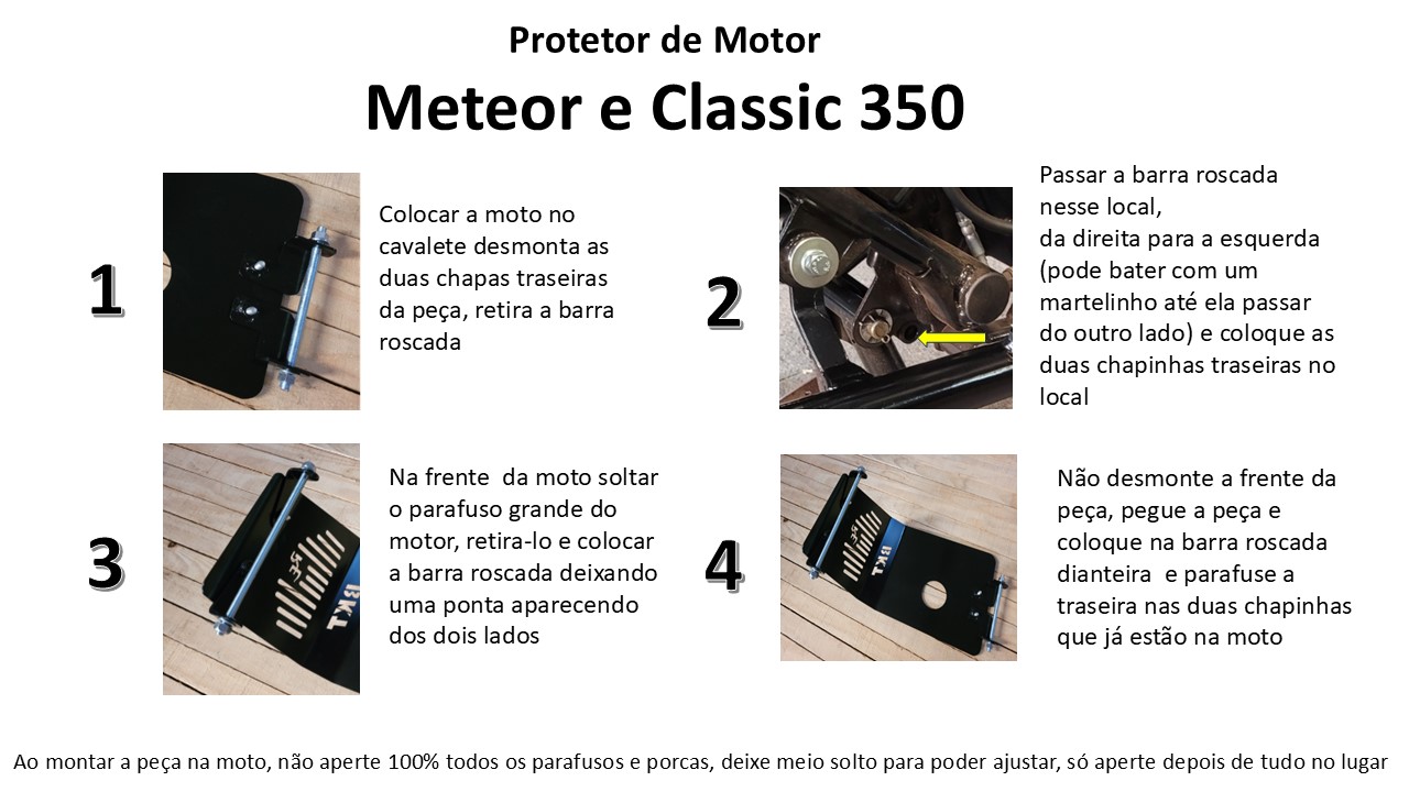 Protetor de Carter Meteor 350 Stellar
