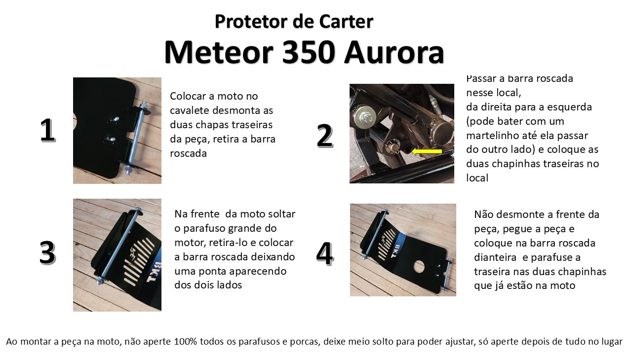 Protetor de Carter Meteor 350 Aurora