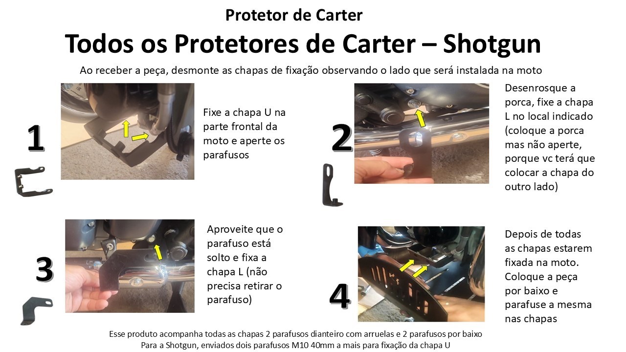 Protetor de Carter Shotgun 650