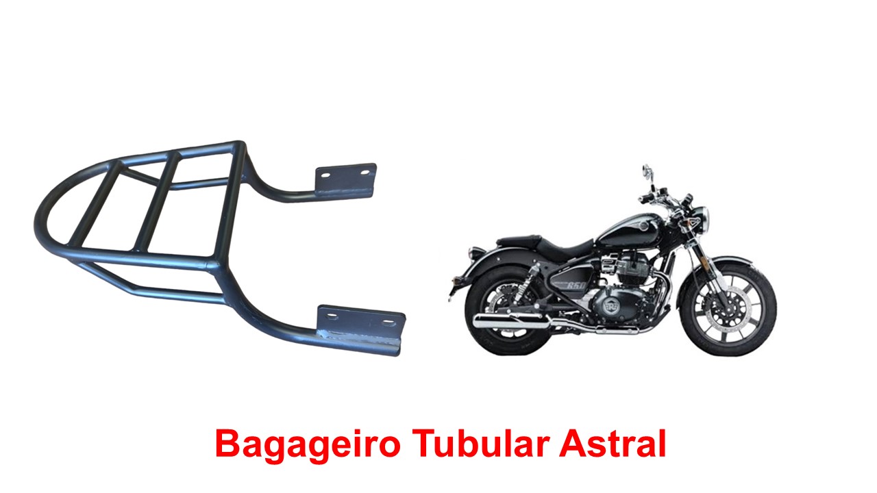 Bagageiro Tubular Super Meteor Interestellar 650
