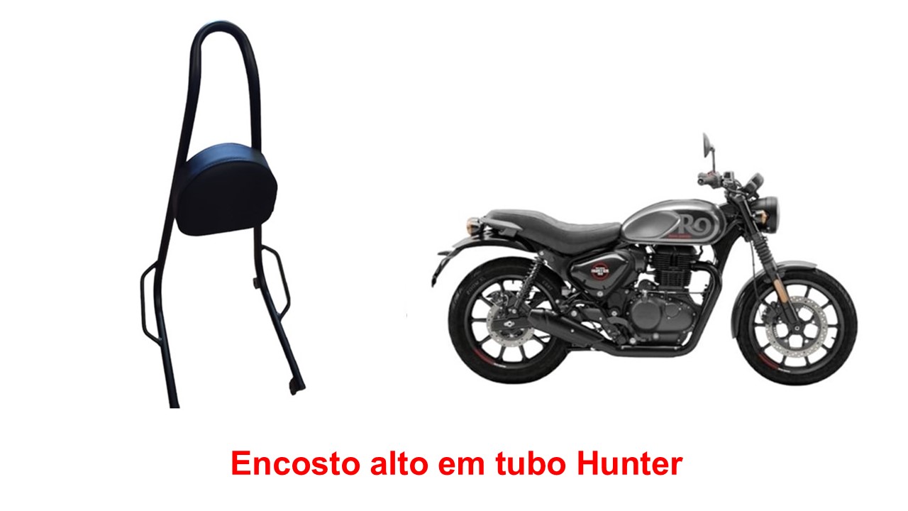 Encosto Alto Tubular Hunter 350