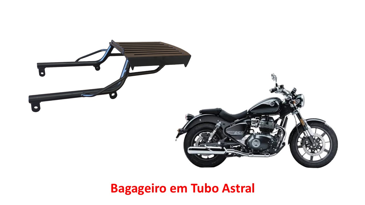 Bagageiro fixo Super Meteor astral 650